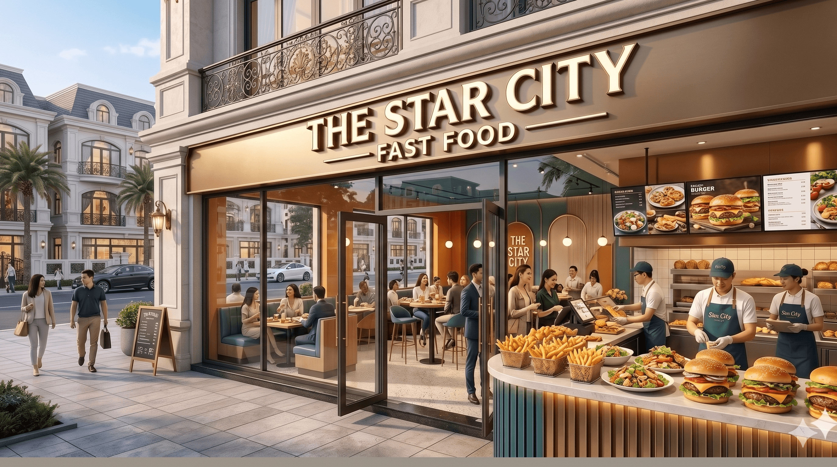 Fast food — Nhà hàng ẩm thực ăn nhanh